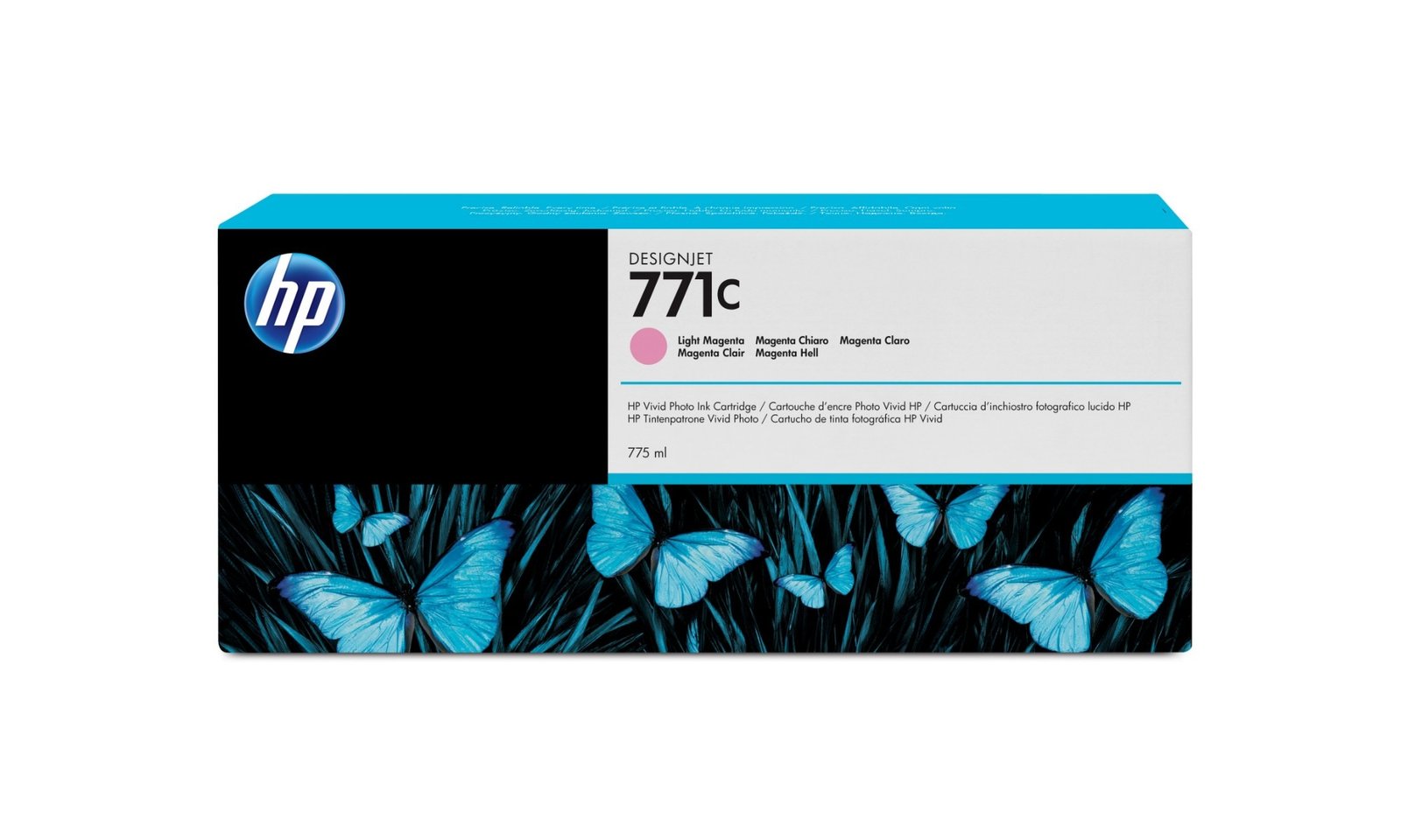HP 771C - light magenta - original - ink cartridge