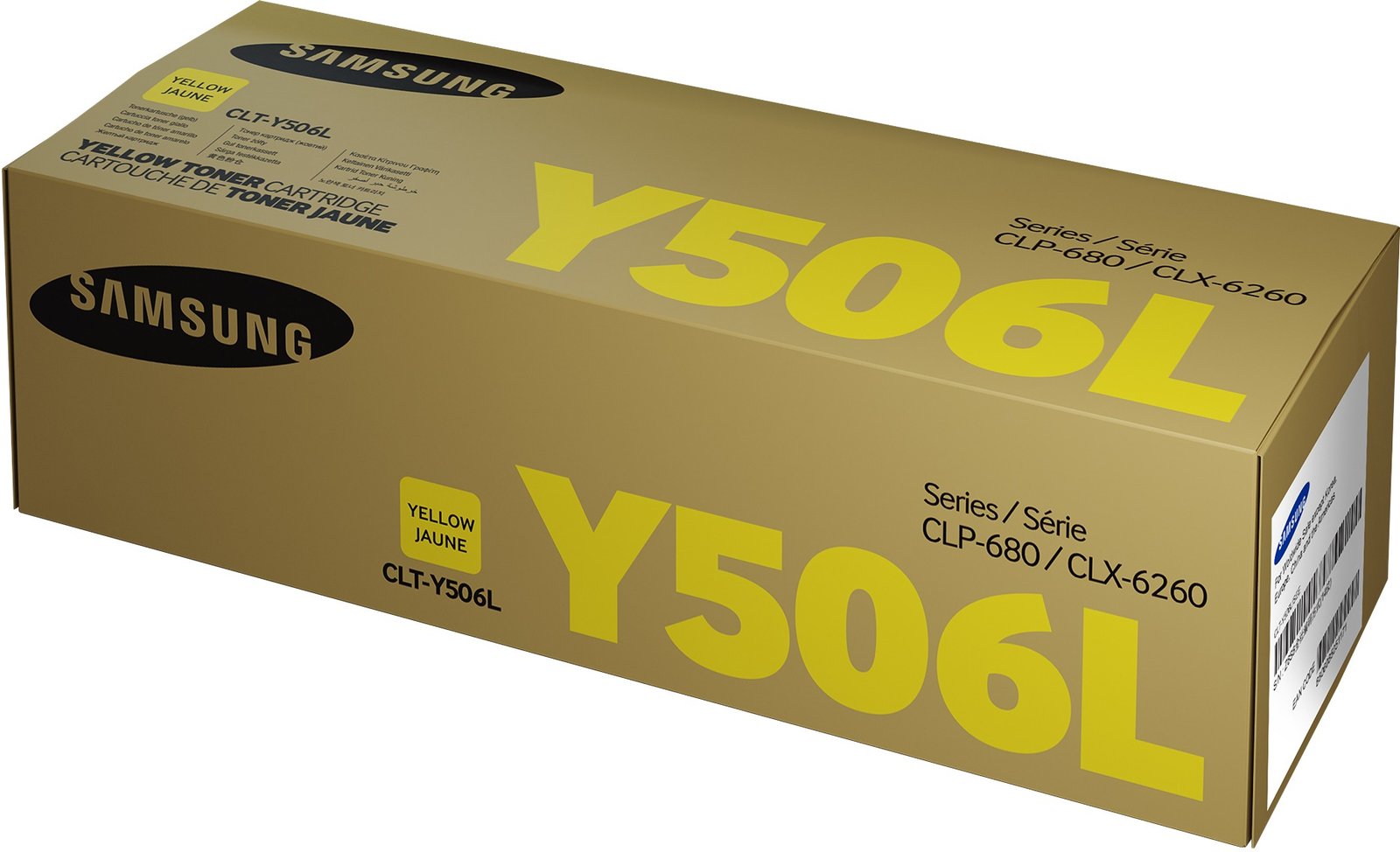 SAMSUNG CLT-Y506L - High Yield - yellow - original - toner cartridge (SU515A)