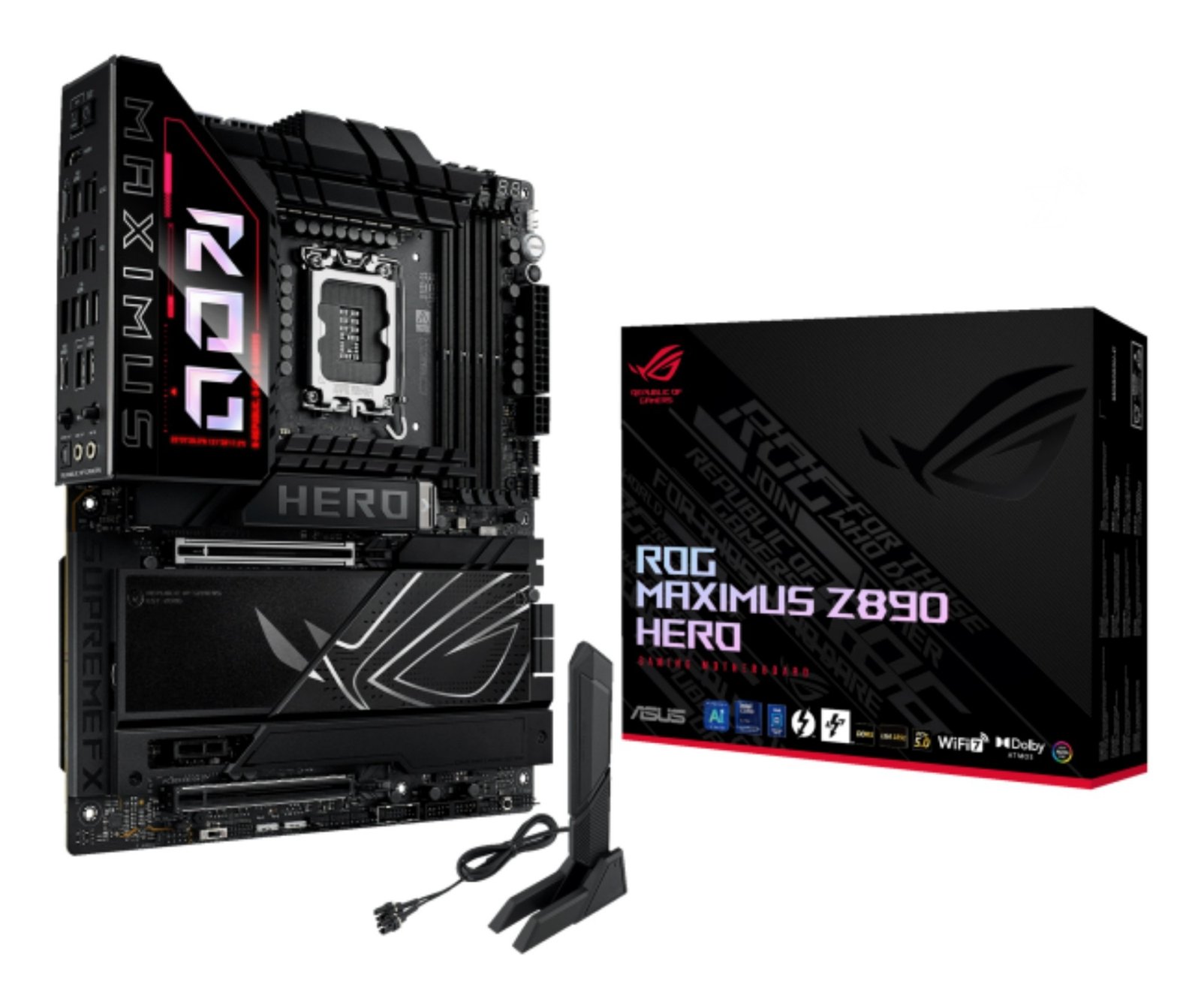 ASUS ROG MAXIMUS Z890 HERO, Intel, LGA 1851 (Sock