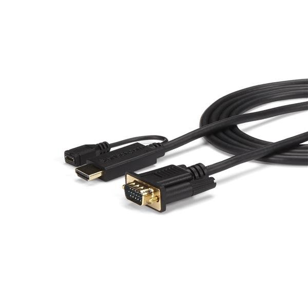 STARTECH.COM HDMI to VGA Cable - 10 ft / 3m - 1080p - 1920 x 1200 - Active HDMI Cable