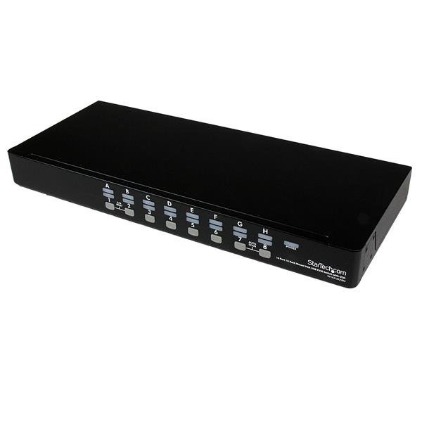STARTECH.COM 16 Port 1U Rackmount USB KVM Switch with OSD (SV1631DUSBU) - KVM switch - 16 ports