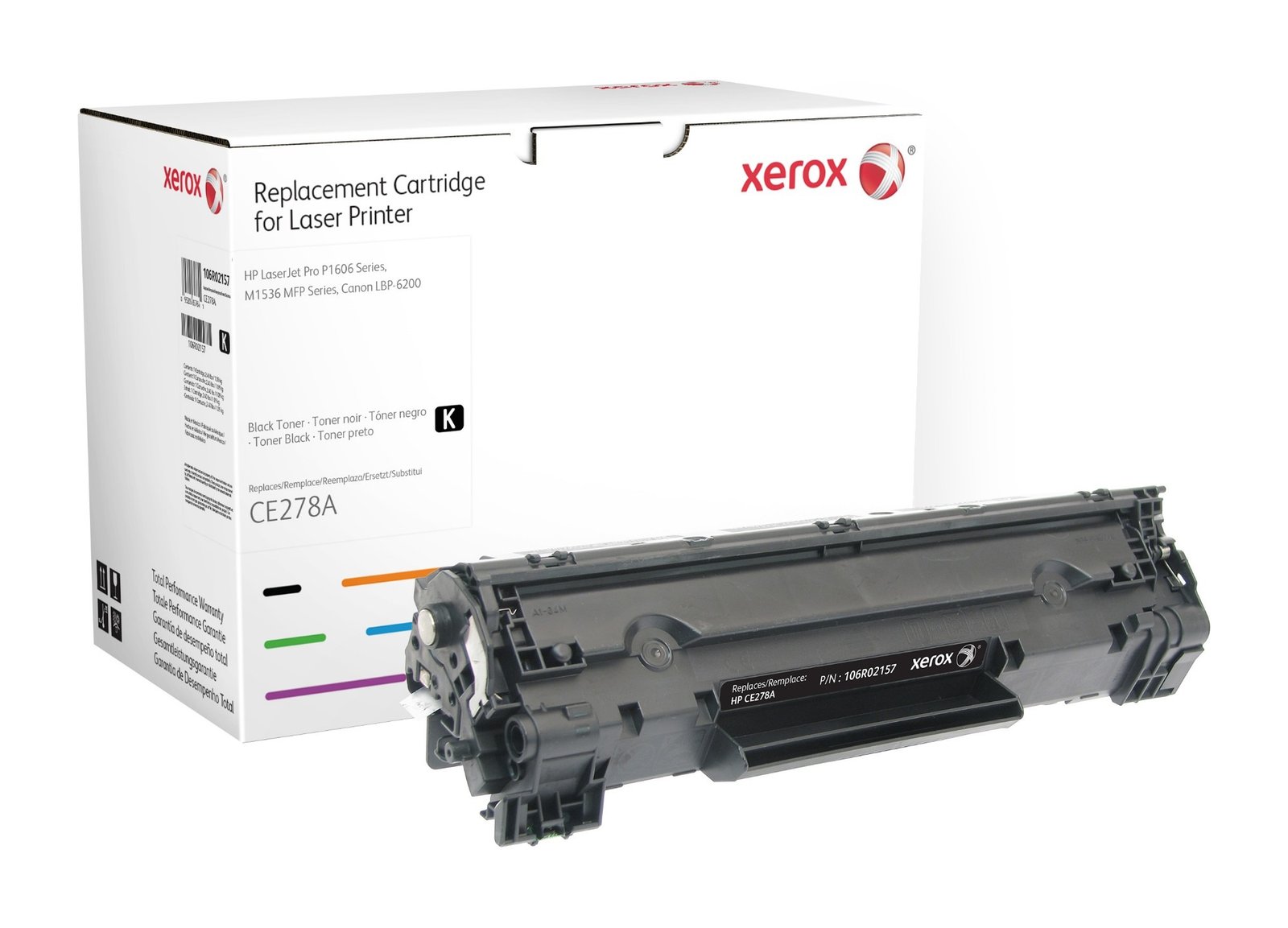 XEROX 106R02157 Toner Cartridge (CE278A) - Black - Laser - 2100 Pages