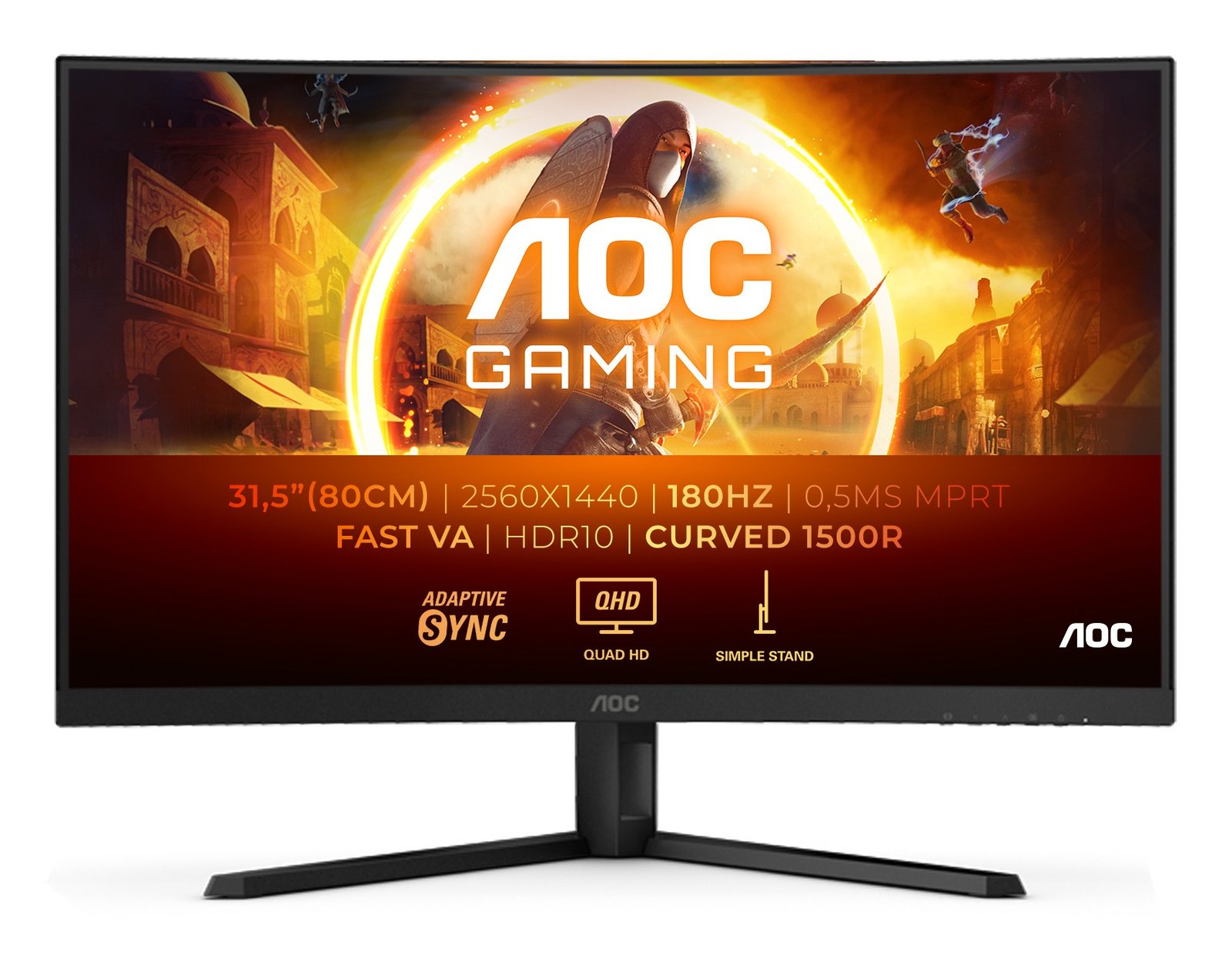 AOC G4 CQ32G4VE 32" Flat Screen 81.3 cm
