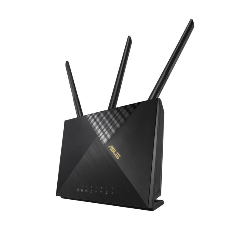 ASUS 4G-AX56 - wireless router - WWAN - 802.11a/b/g/n/ac/ax - desktop