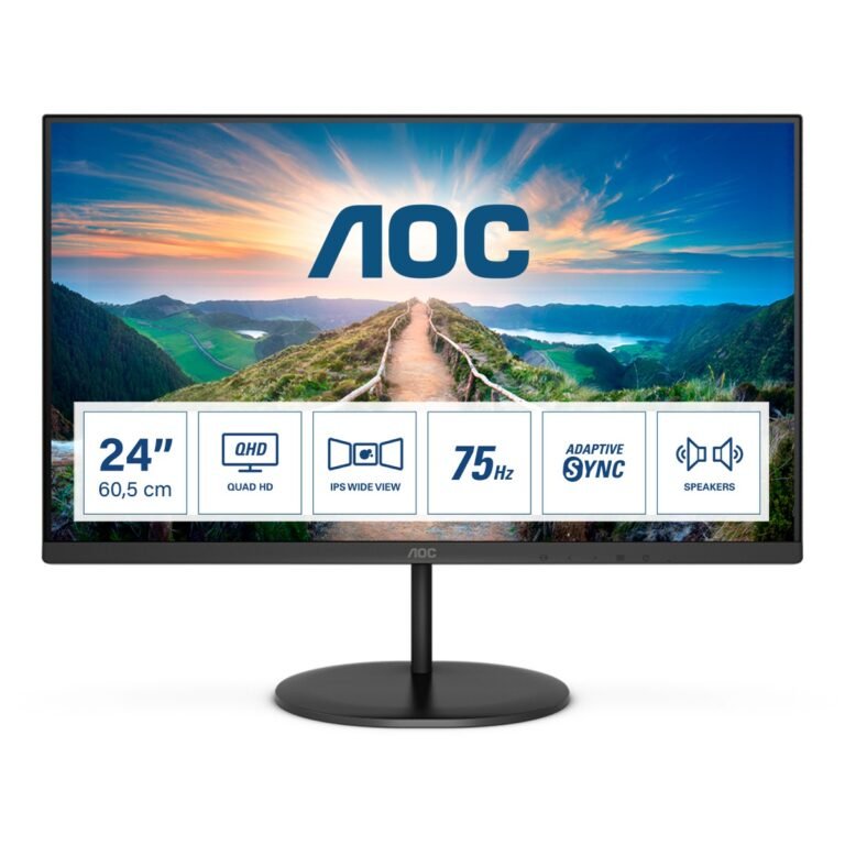 AOC V4 Q24V4EA 60.5 cm (23.8") 2560 x 1440 pi