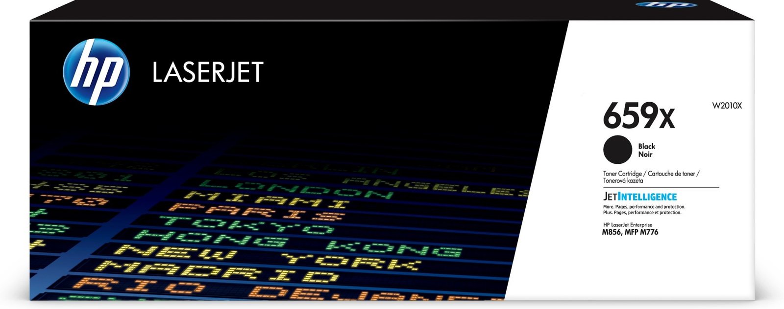 HP 659X - black - original - LaserJet - toner cartridge (W2010X)