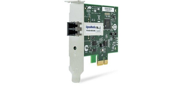 ALLIED TELESIS AT-2914SX/LC Gigabit Ethernet Card - TAA Compliant - PCI Express x1 - Optical Fiber