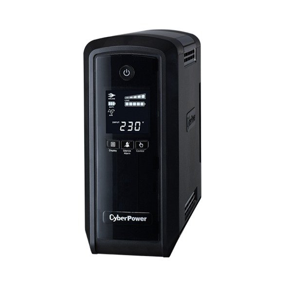 CYBERPOWER CP900EPFCLCD Line-interactive UPS - 900 VA/540 W - Tower - 8 Hour Battery Recharge Time