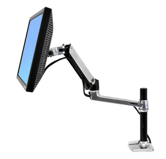 ERGOTRON LX Desk Mount LCD Arm, Tall Pole - mounting kit - for LCD display
