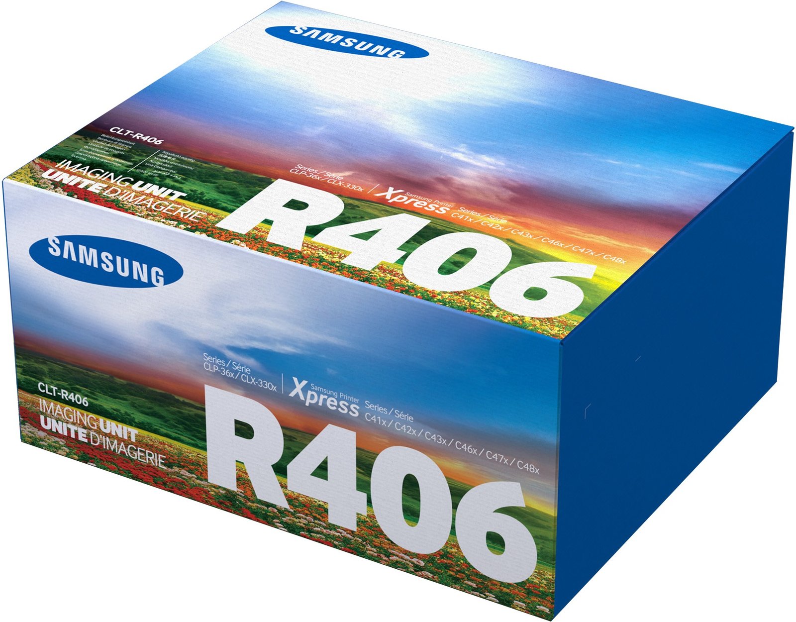 SAMSUNG CLT-R406 - black, yellow, cyan, magenta - original - printer imaging unit