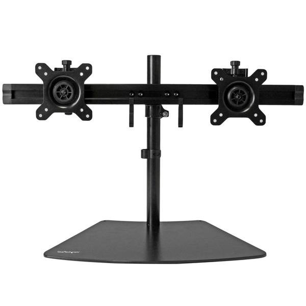 STARTECH.COM Dual Monitor Mount - Supports Monitors 12" to 24" - Adjustable