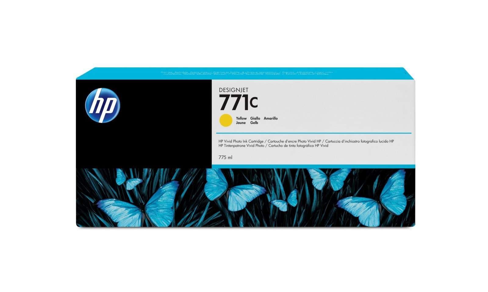 HP 771C - yellow - original - ink cartridge