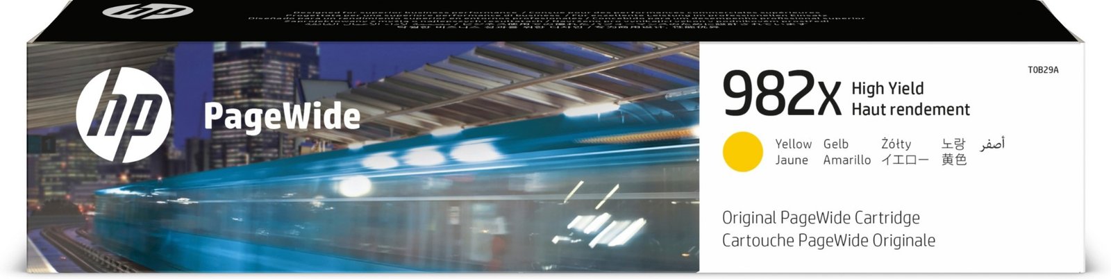HP 982X - High Yield - yellow - original - PageWide - ink cartridge