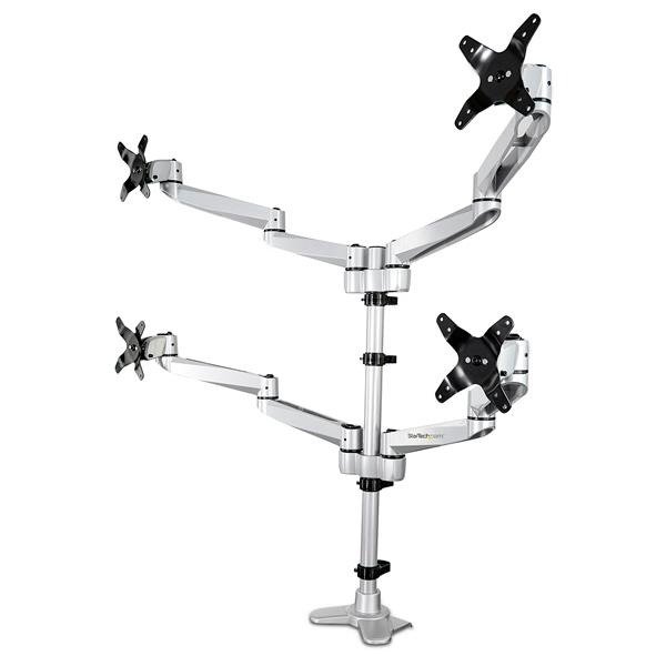 STARTECH.COM QUAD MONITOR MOUNT - FOR UP TO