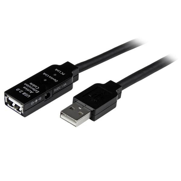STARTECH.COM 5m USB 2.0 Active Extension Cable M/F