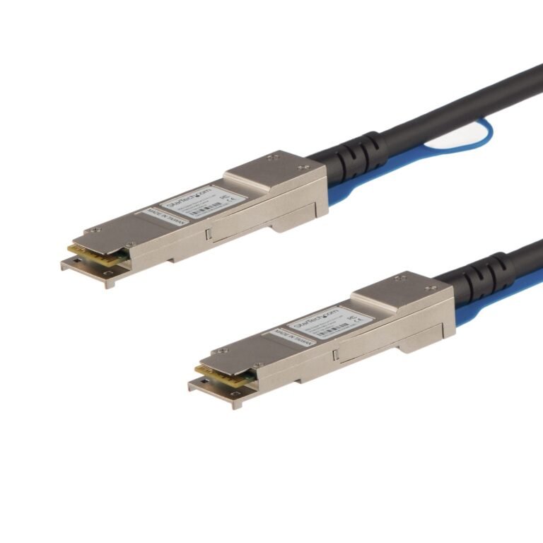 STARTECH.COM Cisco QSFP-H40G-CU3M Compatible 3m 40G QSFP+ to QSFP+ DAC Twinax, 40GbE QSFP+ Copper DA