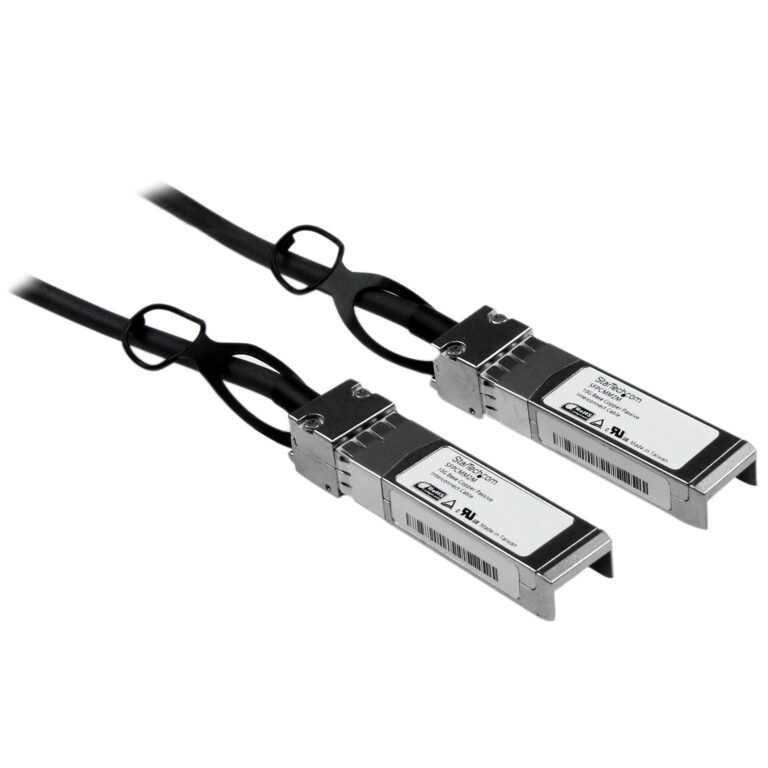 STARTECH.COM Cisco SFP-H10GB-CU2M Compatible 2m 10G SFP+ to SFP+ Direct Attach Cable Twinax, 10GbE S