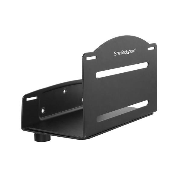 STARTECH.COM Wall Mount CPU Holder - Adjustable Width 4.8in to 8.3in - Metal