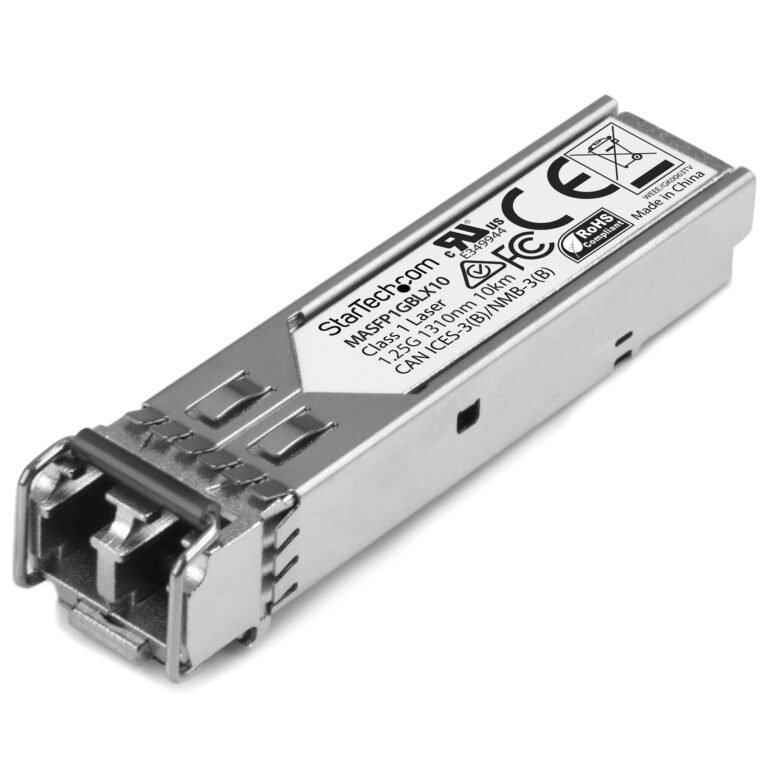 STARTECH.COM Cisco Meraki MA-SFP-1GB-LX10 Compatible SFP Module, 1000BASE-LX, 1GbE SMF Optic Transce