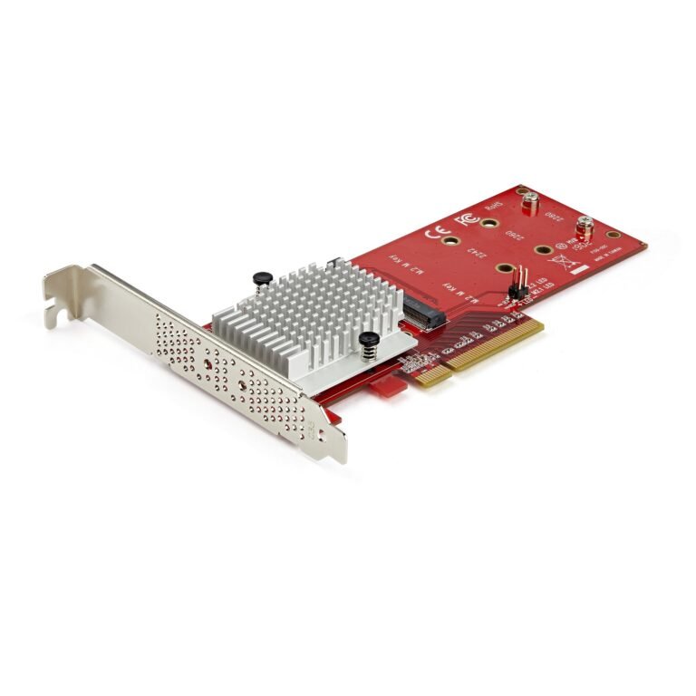 STARTECH.COM X8 DUAL M.2 PCIE SSD ADAPTER