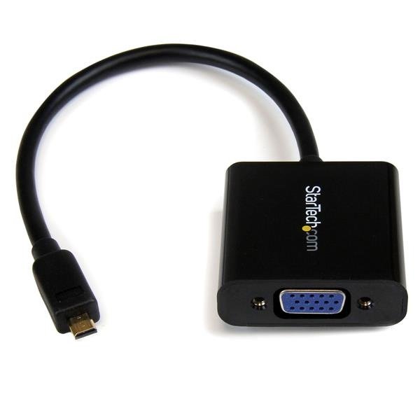STARTECH.COM Micro HDMI? to VGA Adapter Converter for Smartphones / Ultrabook / Tablet - 1920x1080