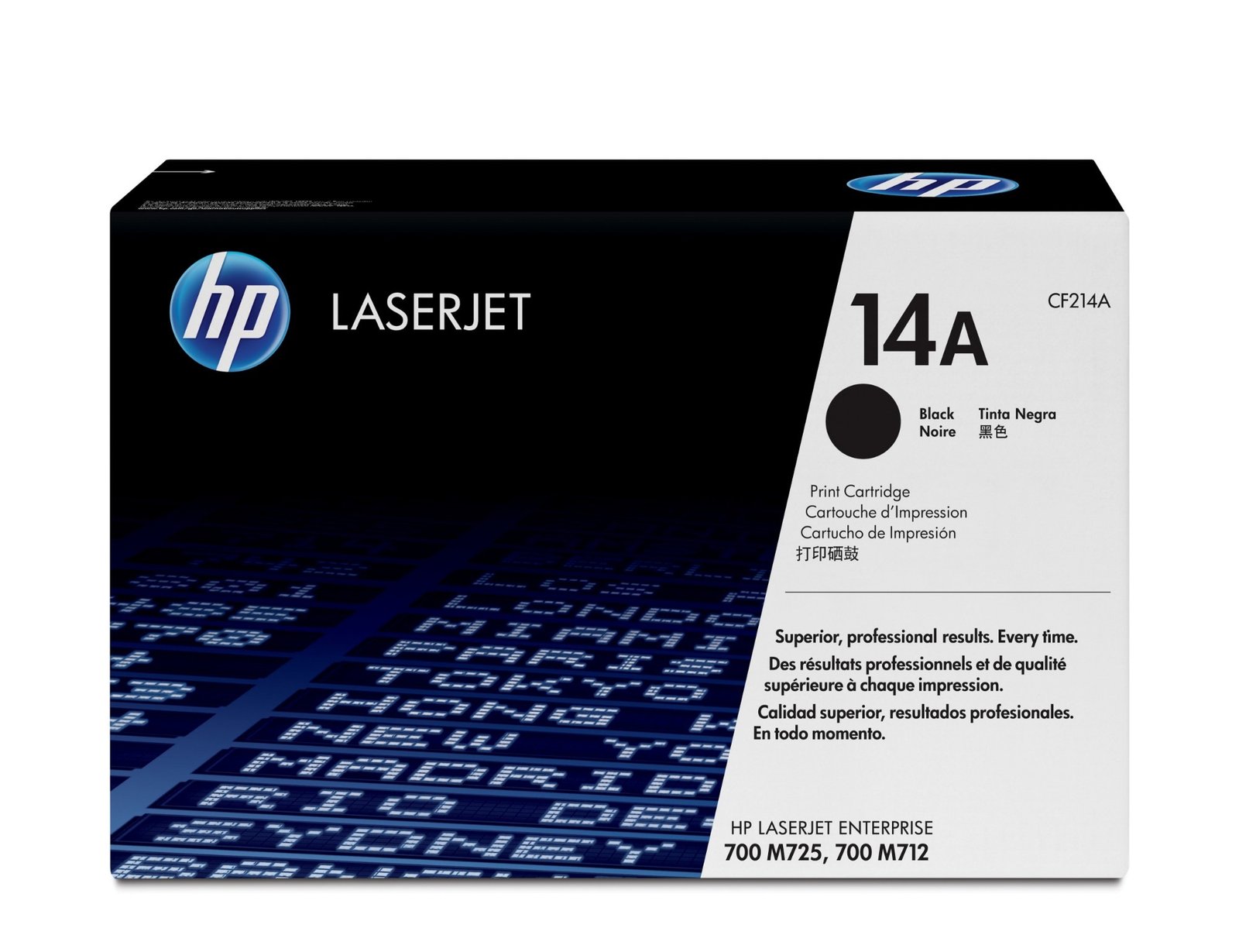 HP 14A - black - original - LaserJet - toner cartridge (CF214A)