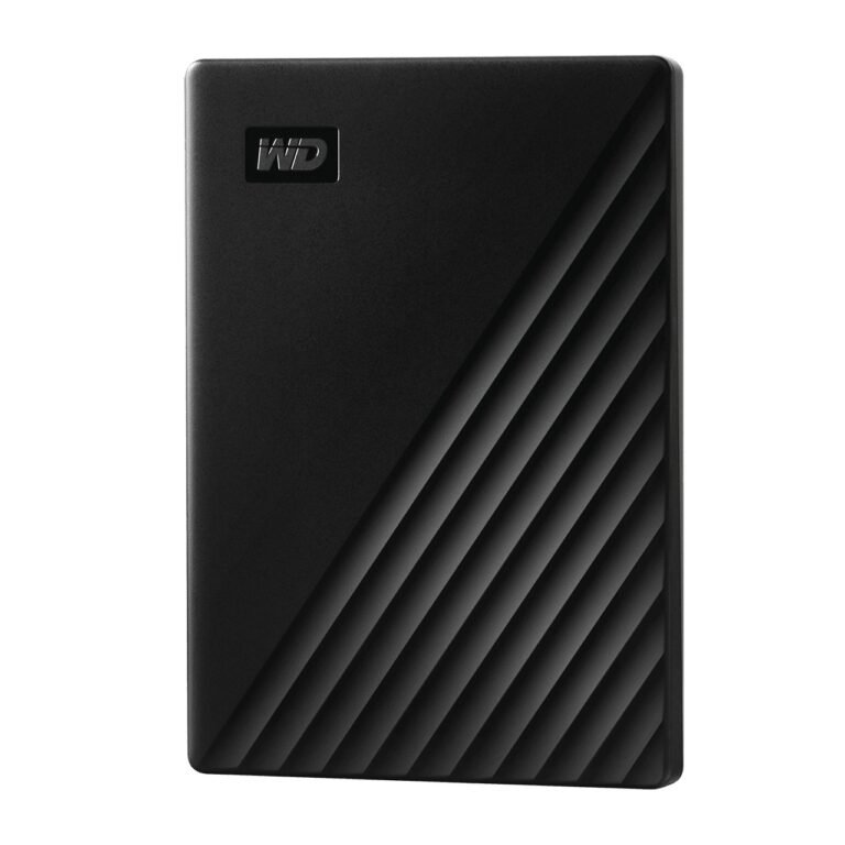 WD My Passport WDBPKJ0040BBK-WESN 4 TB Portable Hard Drive - External - Black - USB 3.0