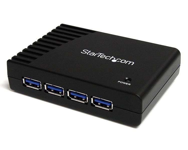 STARTECH.COM 4-Port USB 3.0 SuperSpeed Hub with Power Adapter