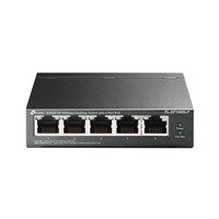 TP-Link TL-SF1005LP 5-Port 10/100Mbps Metal Desktop PoE Switch with 4-Port PoE (41W)