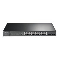 TP-Link JetStream TL-SG3428MP 28-Port Metal Gigabit L2+ Managed Switch with 24-Port PoE+ (384W)