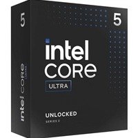 Intel Core Ultra 5 245K 14 Core Processor, 14 Threads, 3.6GHz up to 5.2GHz, LGA 1851 Arrow Lake Processor, 24MB Cache,125w, 159w Maximum Turbo Power, Arc Xe2 Graphics 64EU, No Cooler
