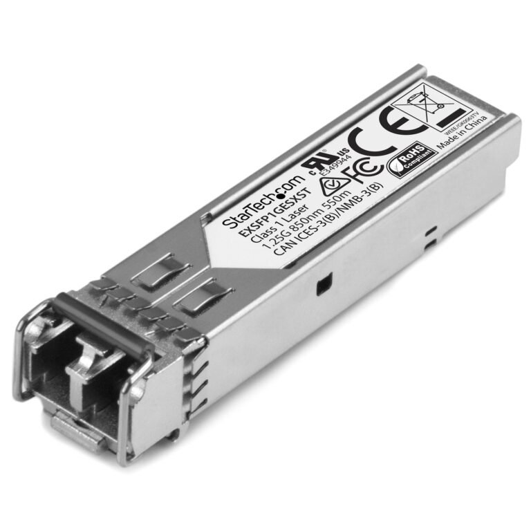 STARTECH.COM Juniper EX-SFP-1GE-SX Compatible SFP Module, 1000BASE-SX, 1GbE Multimode Fiber MMF Opti