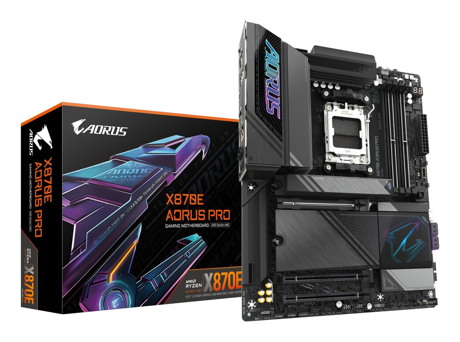 Gigabyte X870E AORUS PRO Mainboard Untersttzt