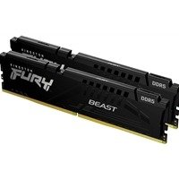 Kingston FURY Beast KF556C40BBK2-64 64GB (2 x 32GB) 5600MHz, DDR5, DIMM, CL40, System Memory, Black Heatsink
