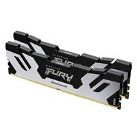 Kingston FURY Renegade KF564C32RSK2-32 32GB System Memory, DDR5, (2x16GB) DIMM, 288-pin, 6400 MHz / PC5-51200, CL32, 1.4 V, unbuffered, Silver