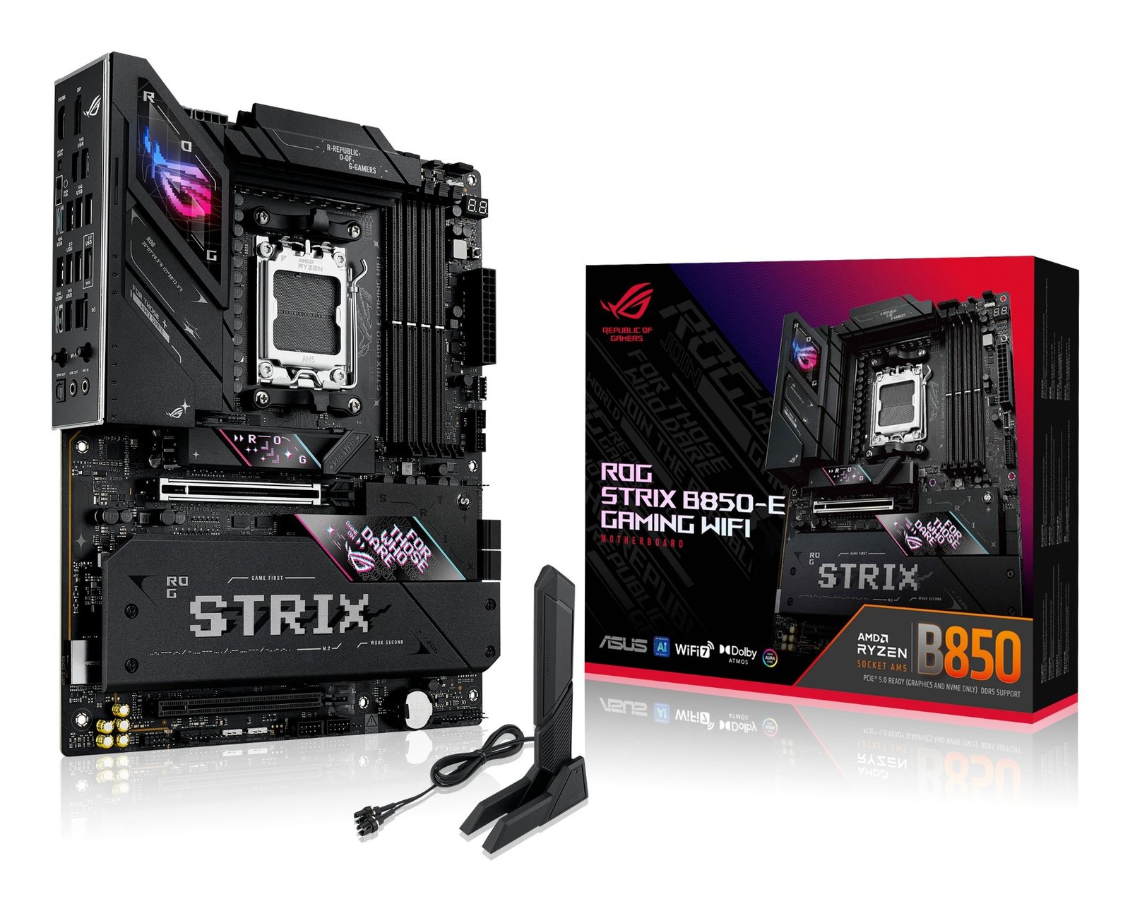 ASUS ROG STRIX B850-E GAMING WIFI, AMD, Sockel AM