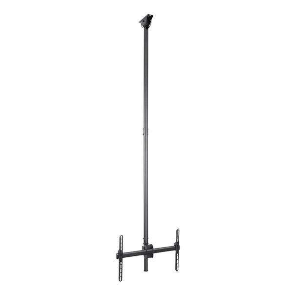 STARTECH.COM Ceiling TV Mount - 8.2' to 9.8' Long Pole - Full Motion - Supports Displays 32" to 75"