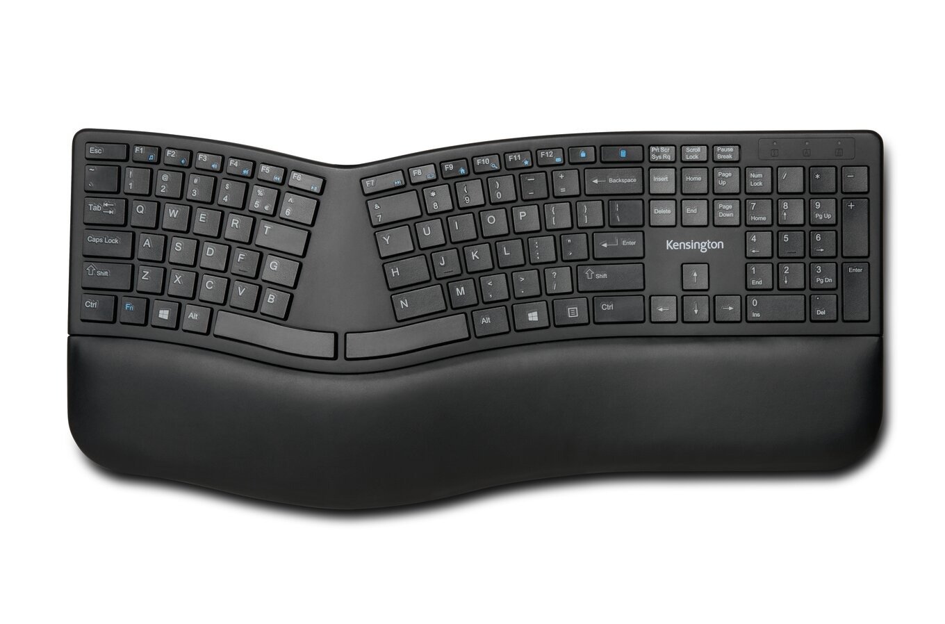 KENSINGTON Pro Fit Ergo Wireless Keyboard - keyboard - UK - black