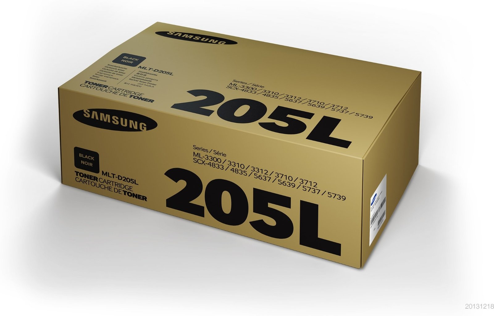 SAMSUNG MLT-D205L - High Yield - black - original - toner cartridge (SU963A)