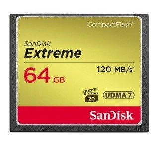 SANDISK Extreme - flash memory card - 64 GB - CompactFlash
