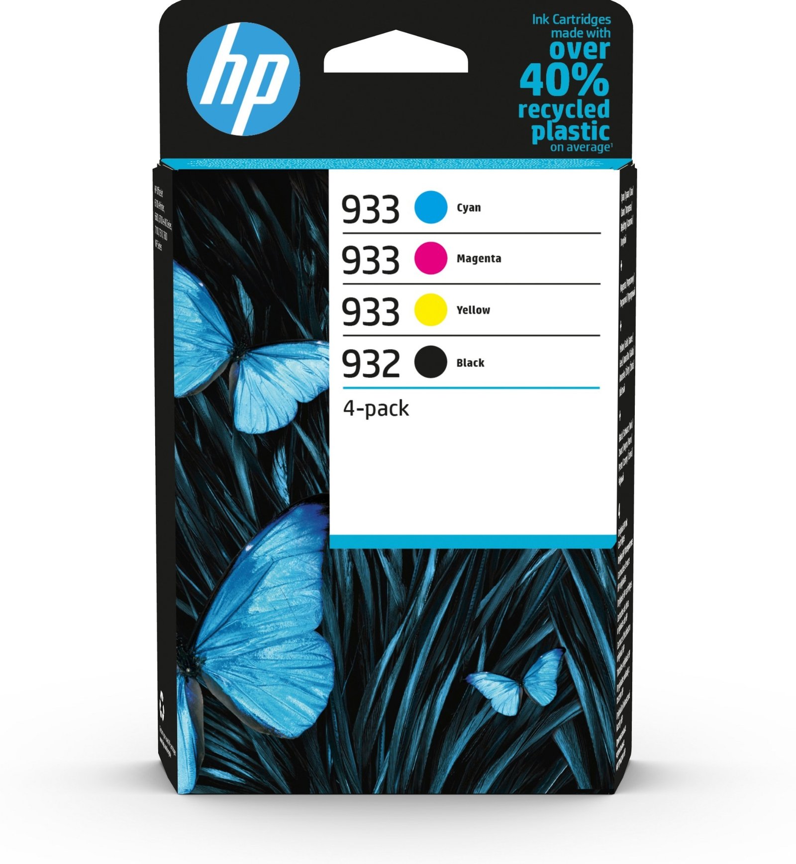 HP 932 BLACK / 933 CMY ORIGINAL