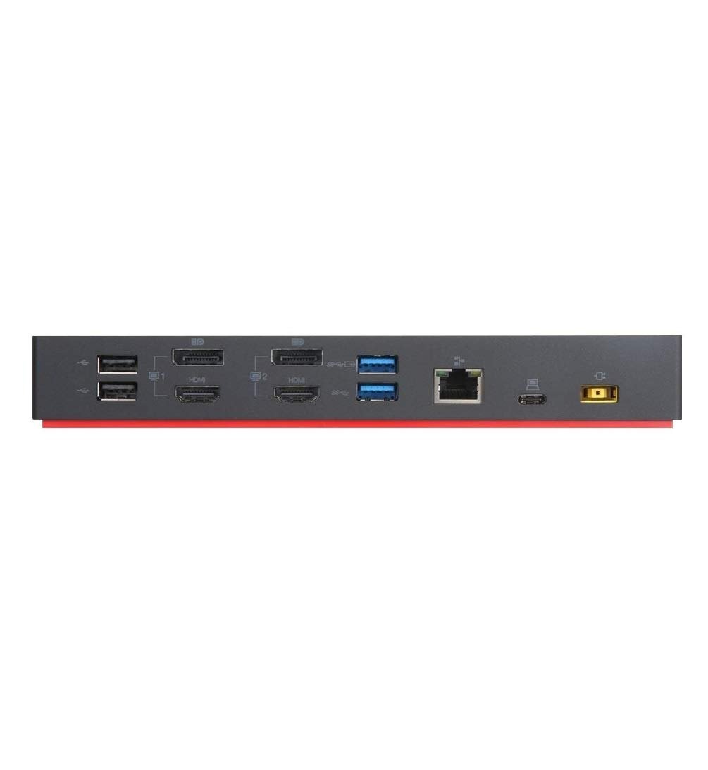 Lenovo ThinkPad Hybrid USB-C with USB-A Dock - Docking Station - 2 x HDMI, 2 x DisplayPort - GigE - 40AF0135EU
