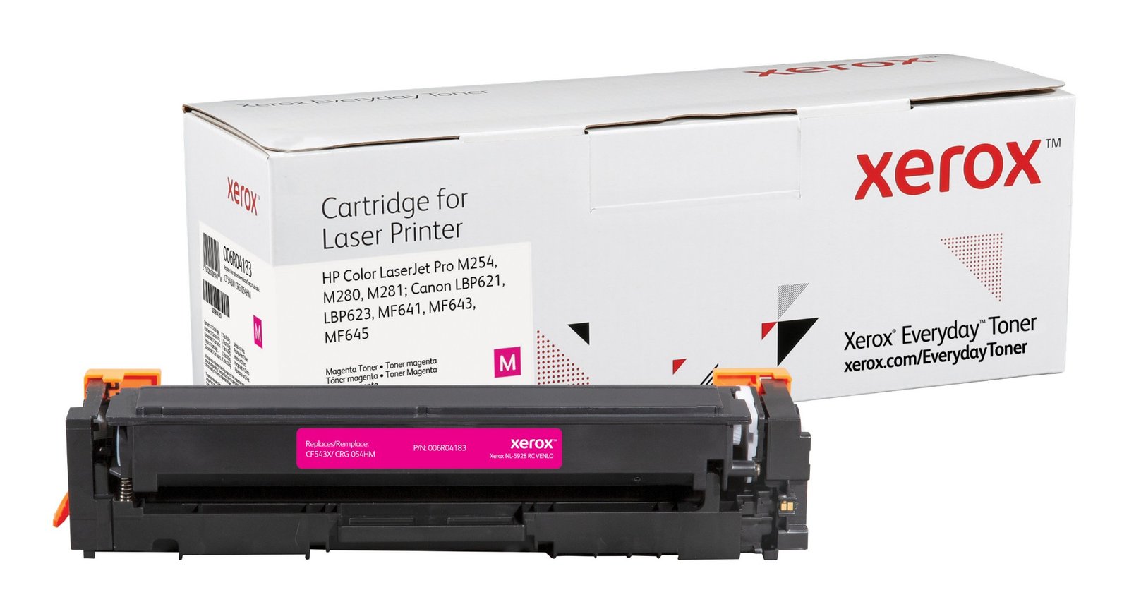 XEROX Everyday Replacement For CF543X/CRG-054HM Laser Toner Magenta 006R04183