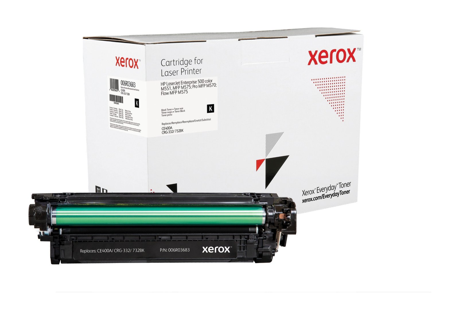 XEROX BLACK TONER CARTRIDGE LIKE HP