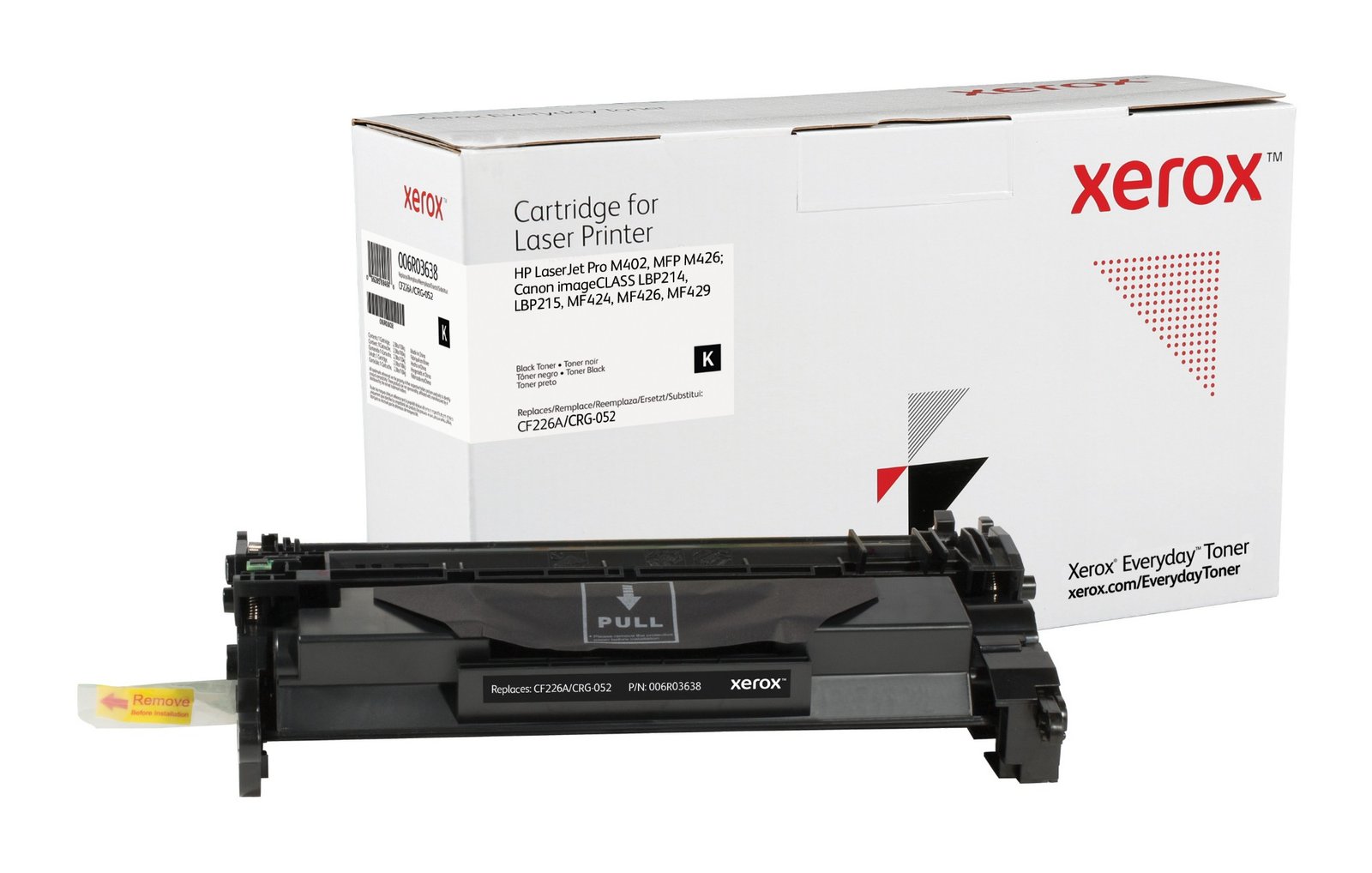 XEROX BLACK TONER CARTRIDGE LIKE HP