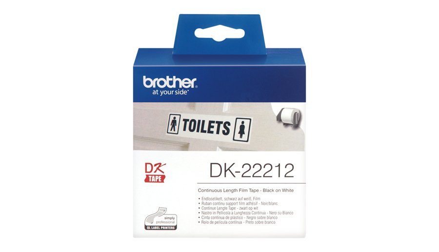 BROTHER DK-22212 - tape - Roll (6.2 cm x 15.2 m)
