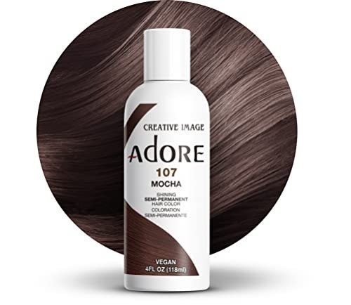 Adore Shining Semi Permanent Hair Colour, 107 Mocha