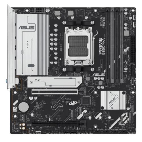 Asus PRIME B850M-A-CSM - Corporate Stable Model, AMD B850, AM5, Micro ATX, 4 DDR5, HDMI, 2 DP, 2.5G LAN, 3x M.2