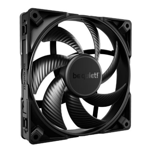Be Quiet (BL099) Silent Wings Pro 4 14cm PWM Case Fan, Black, Up to 2400 RPM, 3x Speed Switch, Fluid Dynamic Bearing