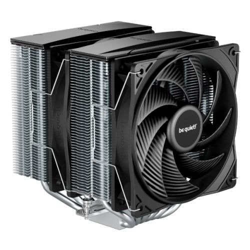 Be Quiet BK041 Pure Rock Pro 3 Silver Heatsink & Fan, Intel & AMD Sockets, 2x Pure Wings 3 Fans, 6 High-Performance Heatpipes, 250W TDP